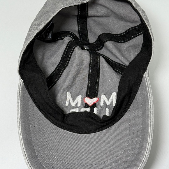 David & John “Mom Life” Baseball Cap/ Gray/ Adjustable Strap - Picture 6 of 6